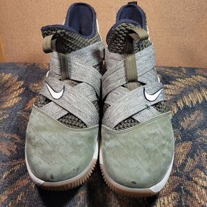Nike Lebron Soldier XII 12 ‘Land and Sea’ Olive/Gum Size 9